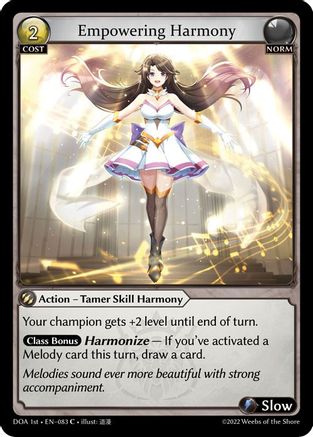 Empowering Harmony (083) - Dawn of Ashes 1st Edition