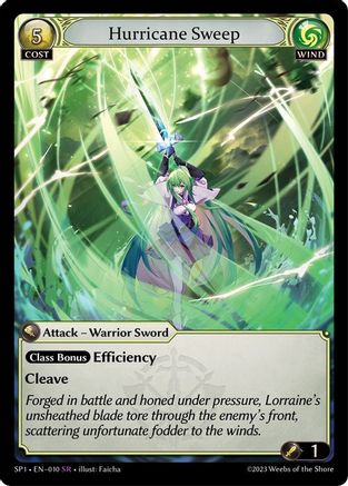 Hurricane Sweep (010) - Supporter Pack 1