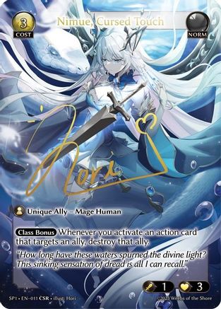 Nimue, Cursed Touch (CSR) (011) - Supporter Pack 1 Foil