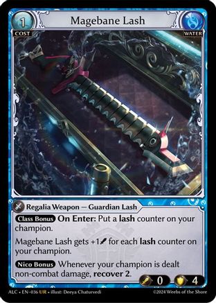 Magebane Lash (036) - Alchemical Revolution