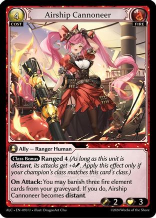Airship Cannoneer (093) - Alchemical Revolution