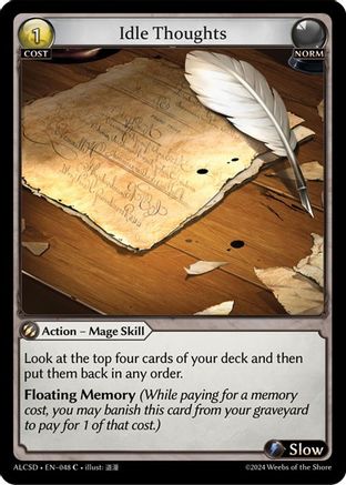 Idle Thoughts (048) - Alchemical Revolution Starter Decks