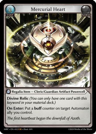 Mercurial Heart (012) - Mercurial Heart