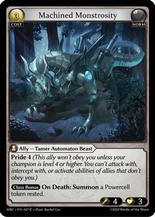 Machined Monstrosity (057) - Mercurial Heart