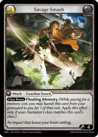 Savage Smash (070) - Mercurial Heart