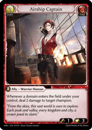 Airship Captain (079) - Mercurial Heart Foil