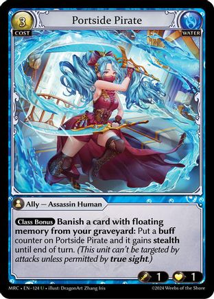 Portside Pirate (124) - Mercurial Heart Foil