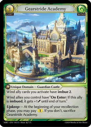 Gearstride Academy (145) - Mercurial Heart