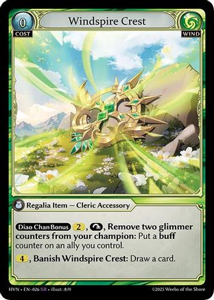 Windspire Crest (026) - Abyssal Heaven