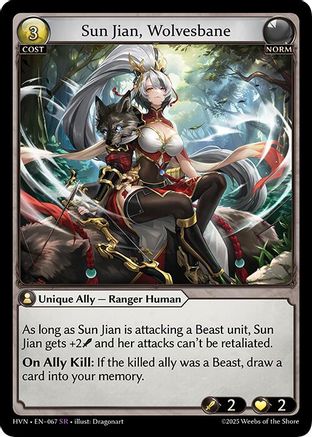 Sun Jian, Wolvesbane (067) - Abyssal Heaven