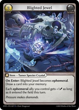 Blighted Jewel (047) - Distorted Reflections Foil