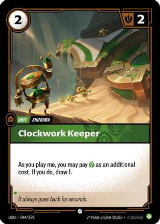 Clockwork Keeper (044/298) CN - Origins Foil