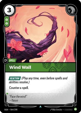 Wind Wall (064/298) CN - Origins Foil