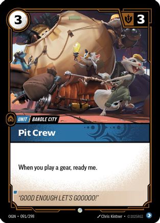 Pit Crew (091/298) CN - Origins Foil