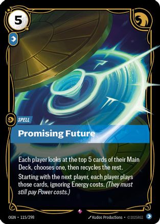 Promising Future (115/298) CN - Origins Foil