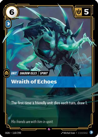 Wraith of Echoes (118/298) CN - Origins Foil