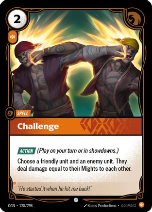 Challenge (128/298) CN - Origins Foil