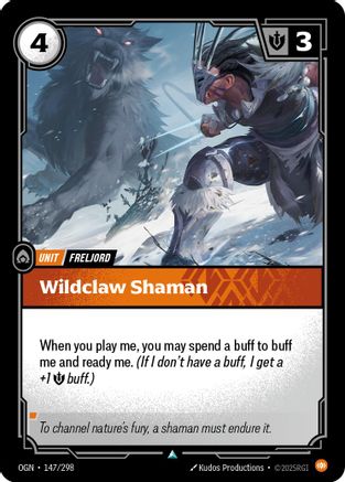 Wildclaw Shaman (147/298) CN - Origins