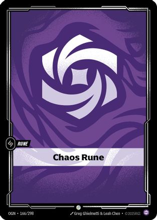 Chaos Rune (166/298) CN - Origins Foil