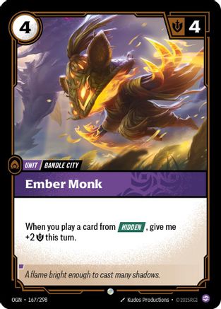 Ember Monk (167/298) CN - Origins