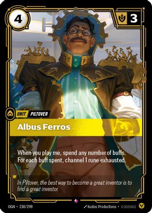 Albus Ferros (230/298) CN - Origins Foil