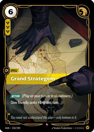 Grand Strategem (233/298) CN - Origins Foil