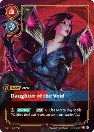 Kai'Sa - Daughter of the Void (247/298) CN - Origins Foil