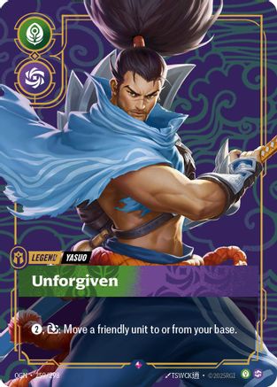 Yasuo - Unforgiven (259/298) CN - Origins Foil