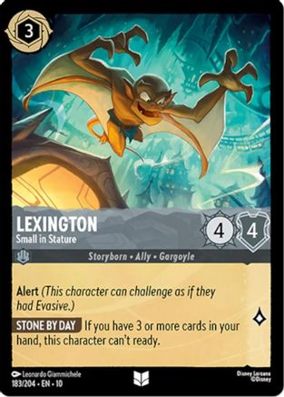 Lexington - Small in Stature (183/204) - Whispers in the Well Cold Foil