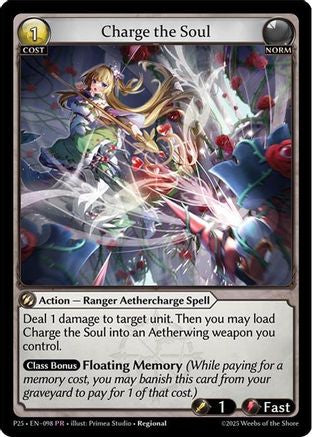 Charge the Soul (098) - Promotional Cards Foil