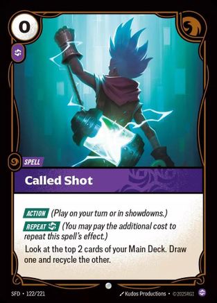 Called Shot (122/221) CN - Spiritforged Foil