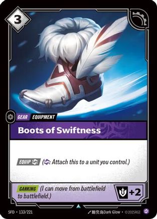 Boots of Swiftness (133/221) CN - Spiritforged Foil