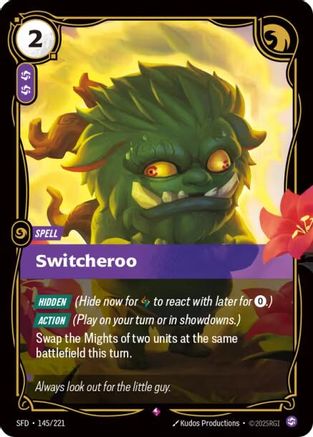 Switcheroo (145/221) CN - Spiritforged Foil