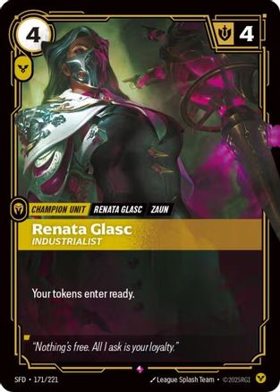 Renata Glasc - Industrialist (171/221) CN - Spiritforged Foil