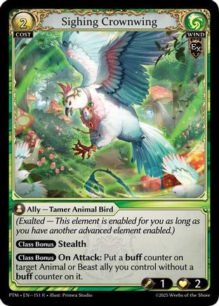 Sighing Crownwing (151) - Phantom Monarchs Foil