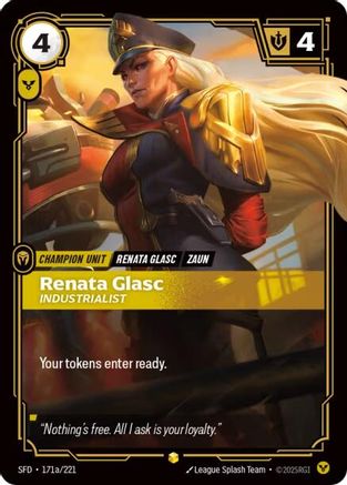 Renata Glasc - Industrialist (Alternate Art) (171a/221) CN - Spiritforged Foil