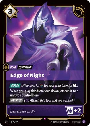 Edge of Night (139/221) CN - Spiritforged Foil