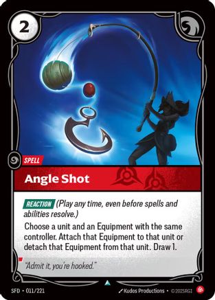 Angle Shot (011/221) CN - Spiritforged Foil