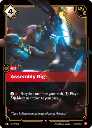 Assembly Rig (019/221) CN - Spiritforged Foil