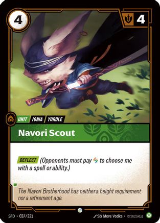 Navori Scout (037/221) CN - Spiritforged Foil