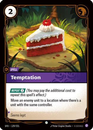 Temptation (129/221) CN - Spiritforged Foil