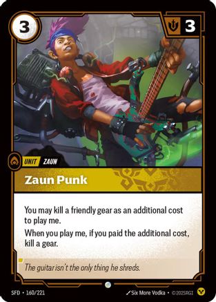 Zaun Punk (160/221) CN - Spiritforged
