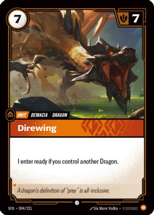 Direwing (094/221) CN - Spiritforged Foil