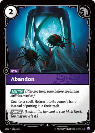 Abandon (131/219) CN - Unleashed