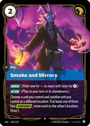Smoke and Mirrors (083/219) CN - Unleashed Foil