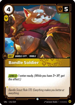 Bandle Soldier (151/219) CN - Unleashed