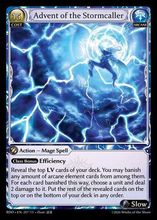 Advent of the Stormcaller (297) - Radiant Origins