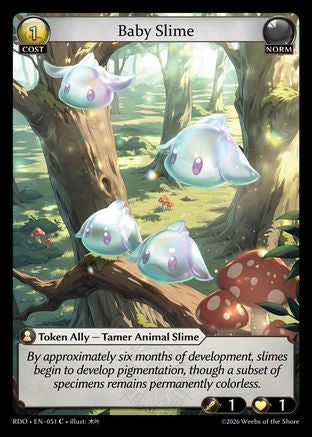Baby Slime (051) - Radiant Origins Foil