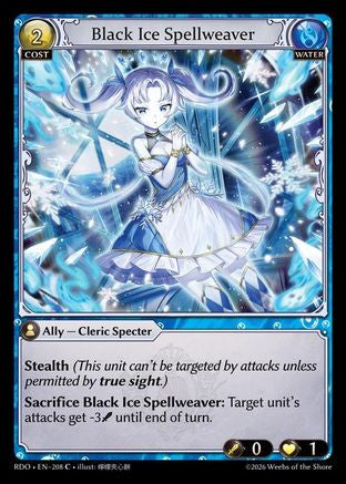 Black Ice Spellweaver (208) - Radiant Origins