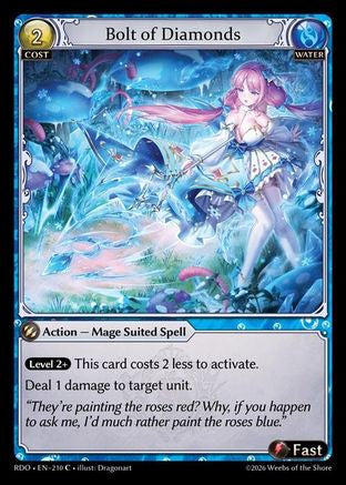 Bolt of Diamonds (210) - Radiant Origins Foil